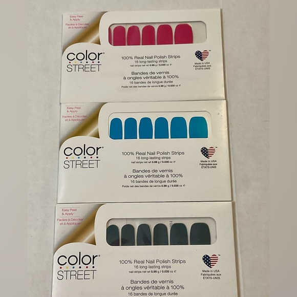 Color Street Other Color Street Solids Trio Poshmark